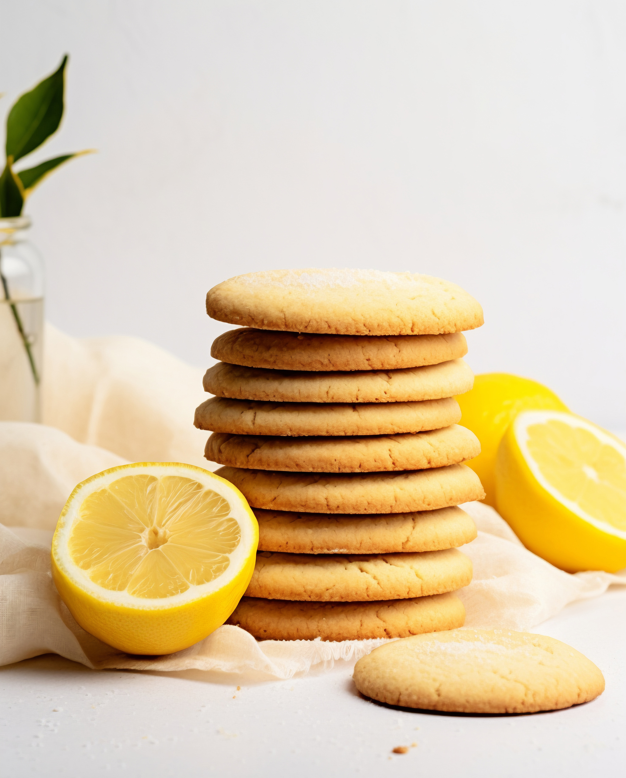 Cookies au citron diététiques